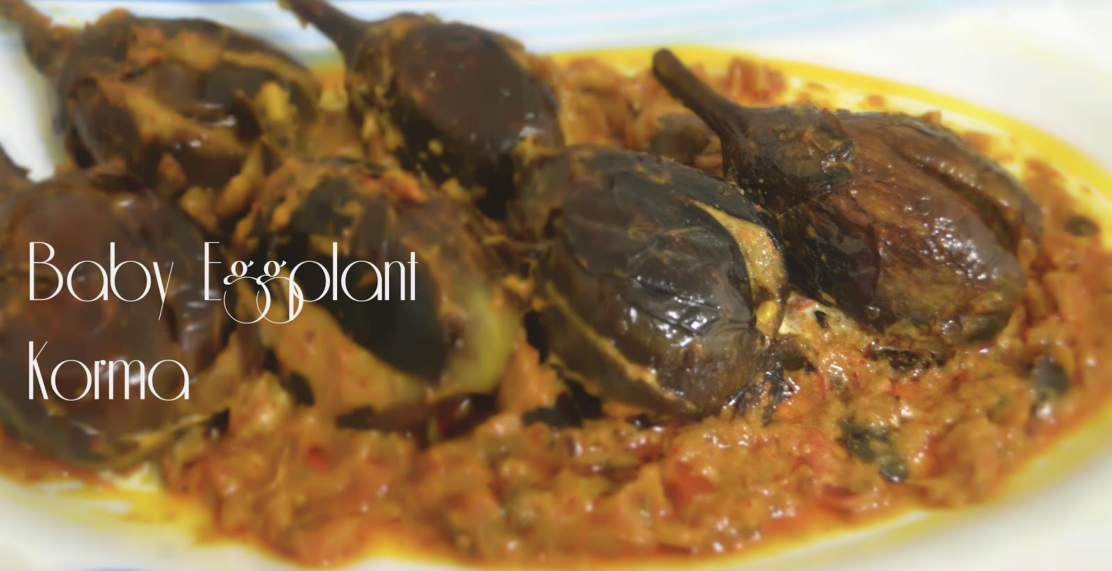 silvercloves Baby Eggplant Korma