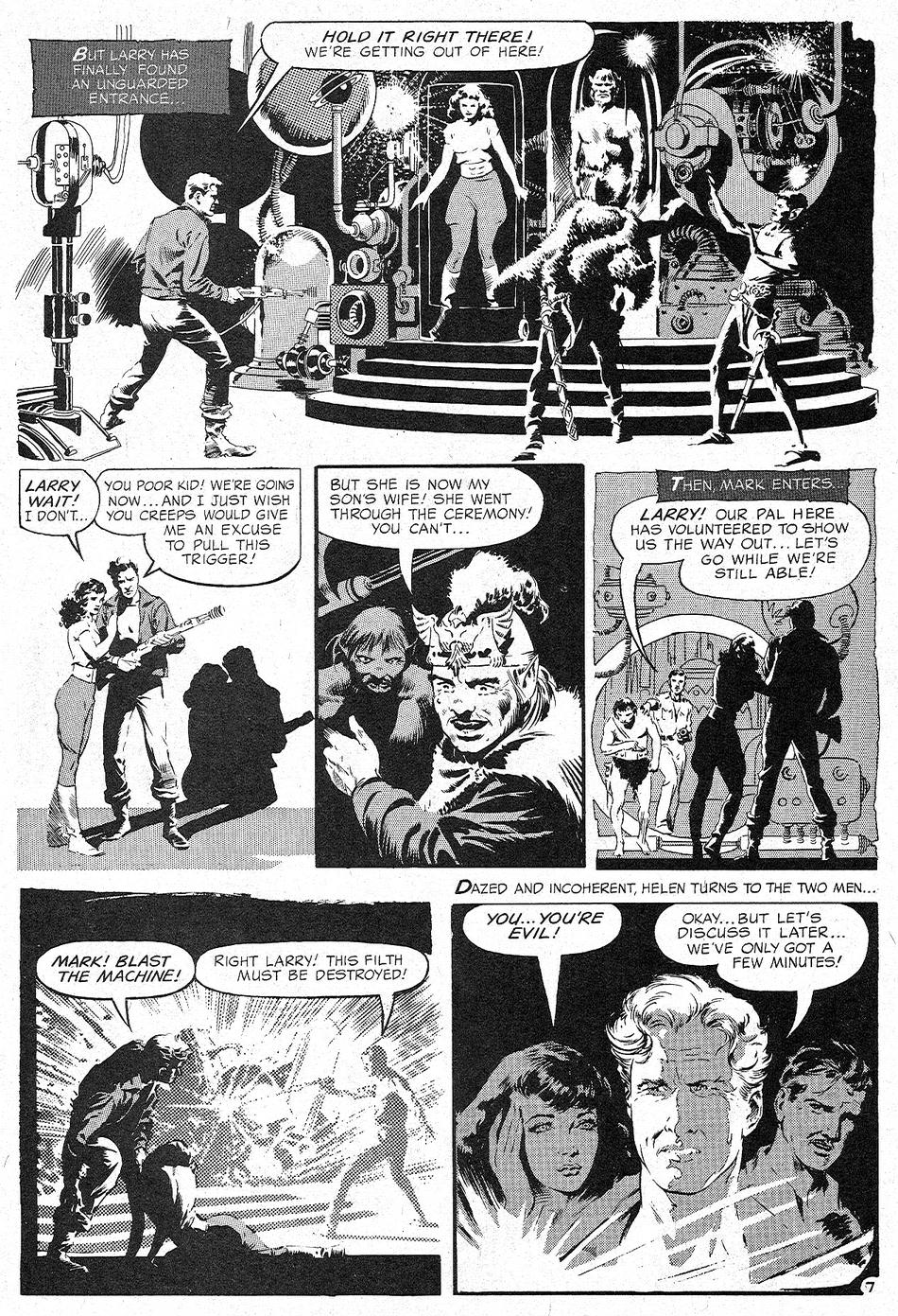 Cap'n's Comics Savage World! by Al Williamson