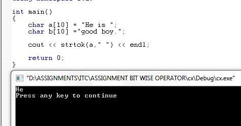 C++: Tokenization in C++
