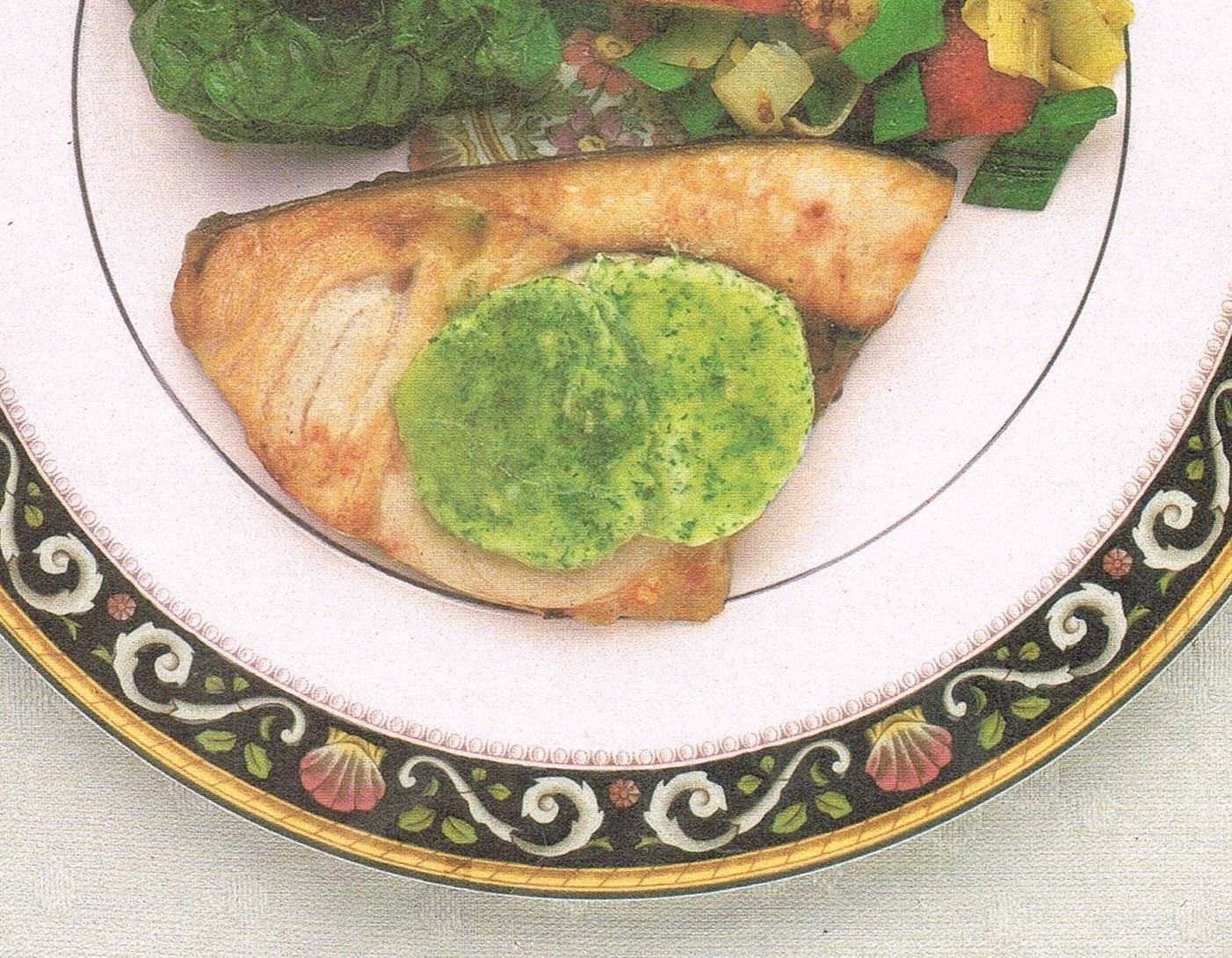 Broiled Swordfish with Herb Butter/mantequilla de hierbas Best Of