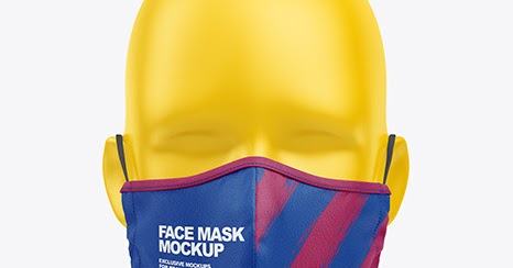 Download Face Mask Mockup Yellowimages Mockups