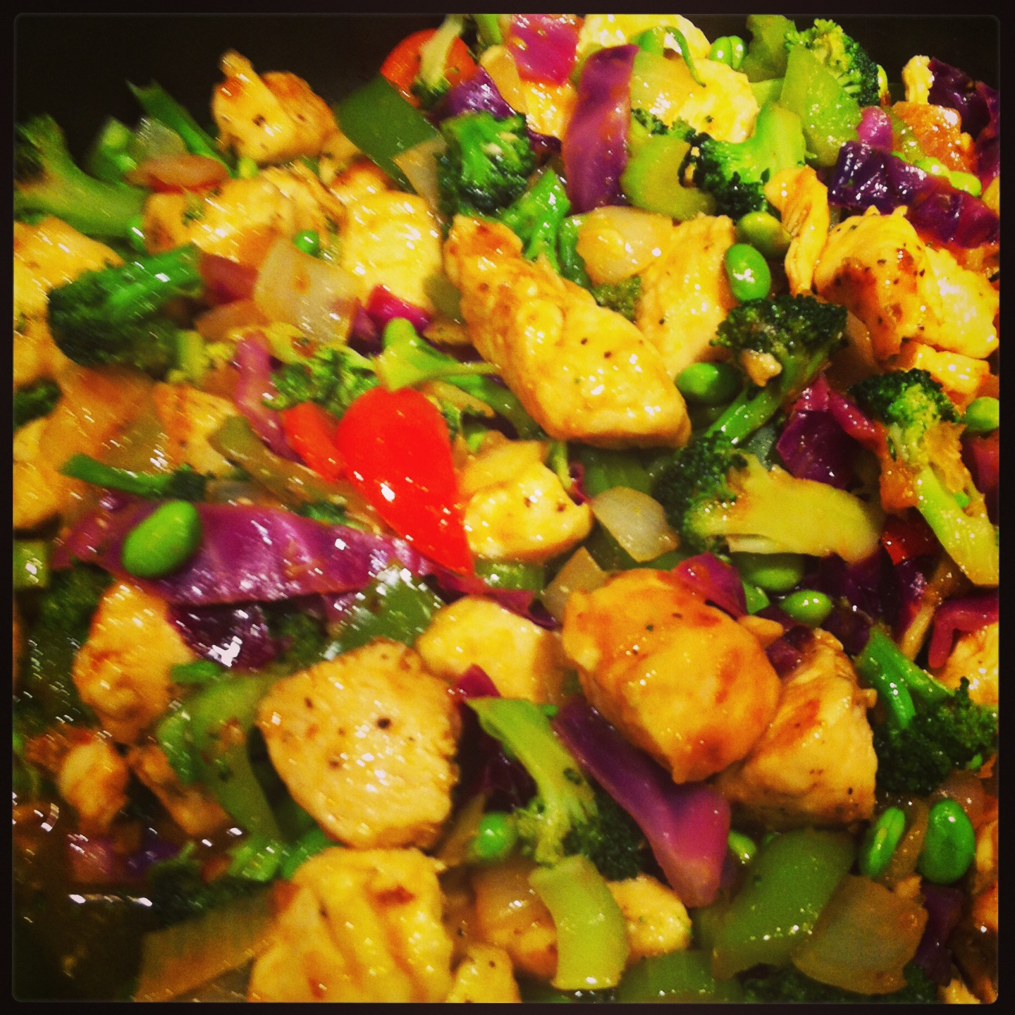 Healthy and Yummy Meals Orange Chicken Stir Fry