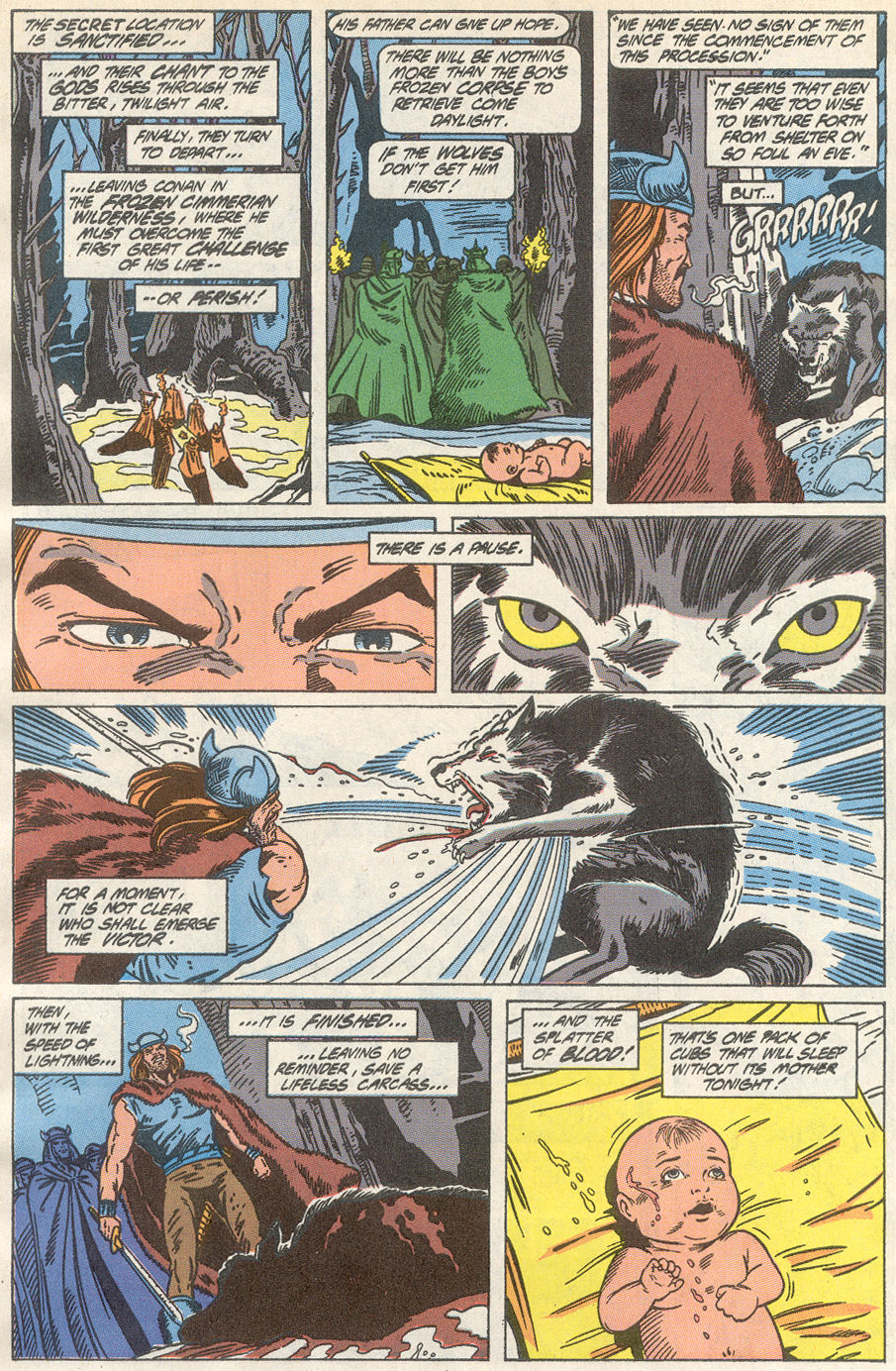 Read online Conan the Barbarian (1970) comic -  Issue #233 - 5