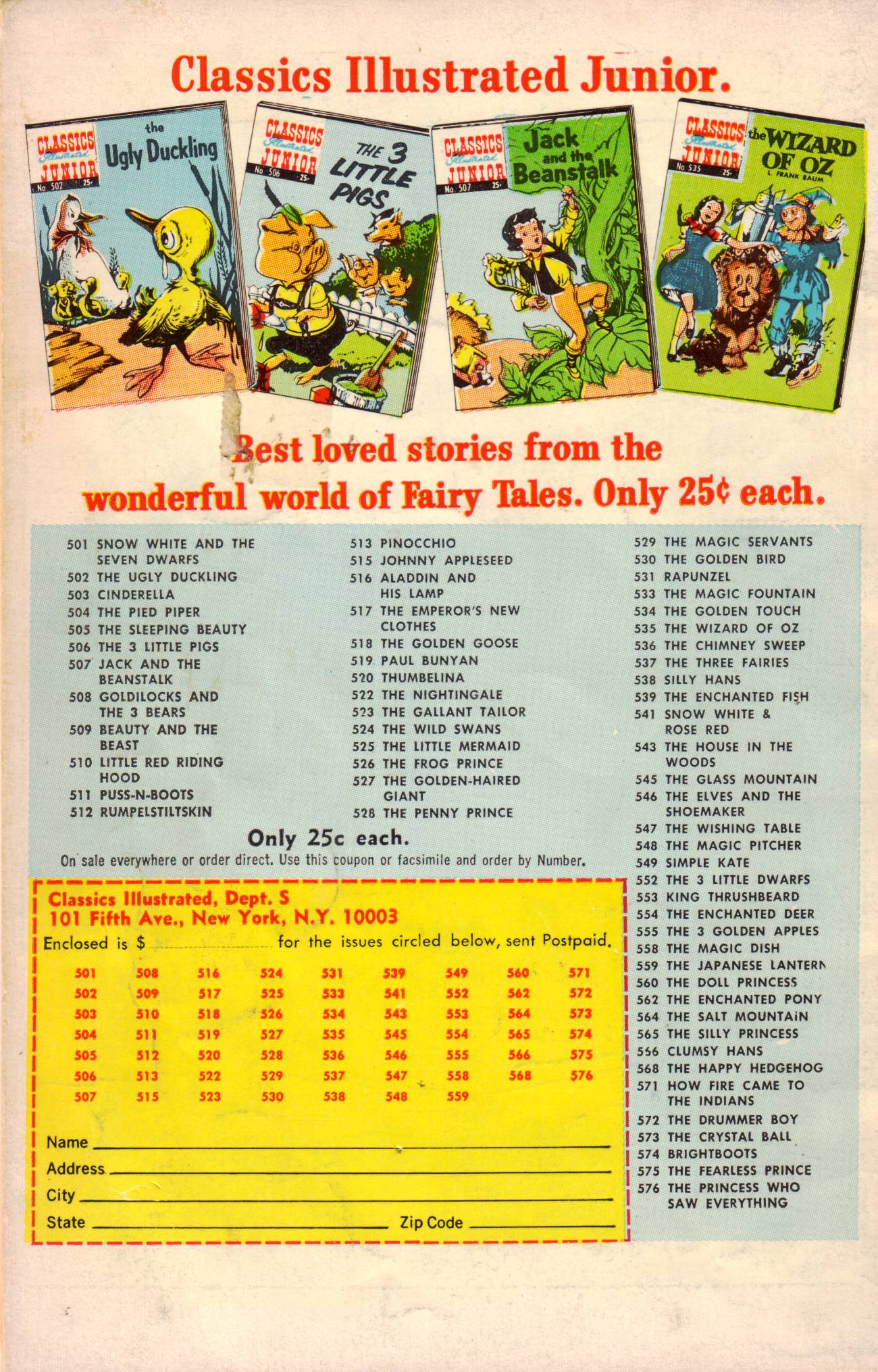 Read online Classics Illustrated Junior comic -  Issue #570 - 36