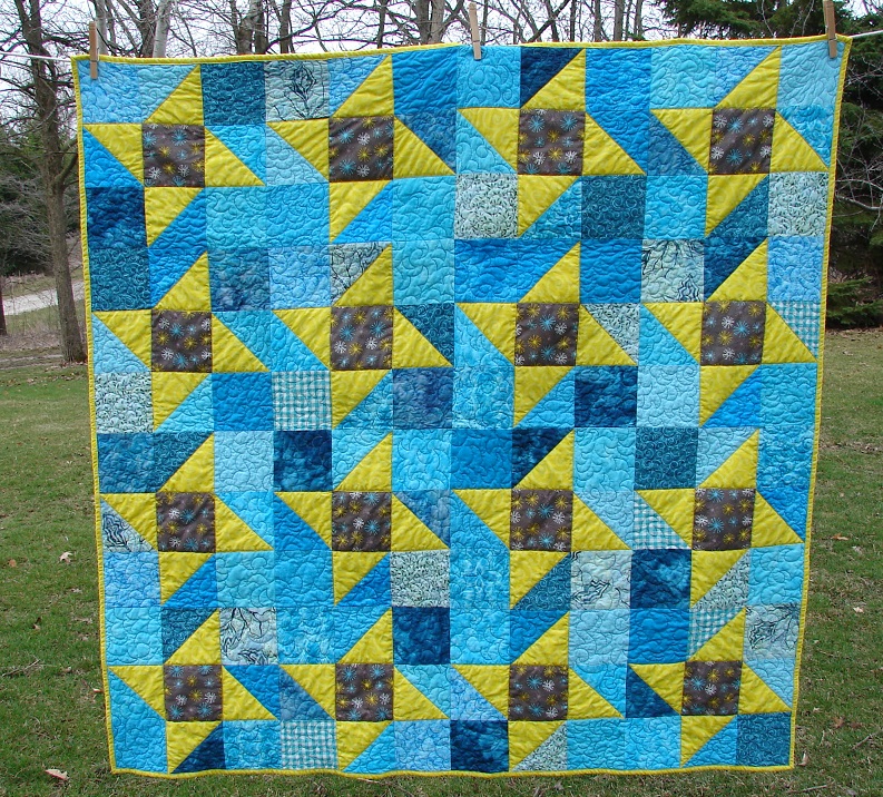 The Life of Riley: Friendship Star Quilt Finish