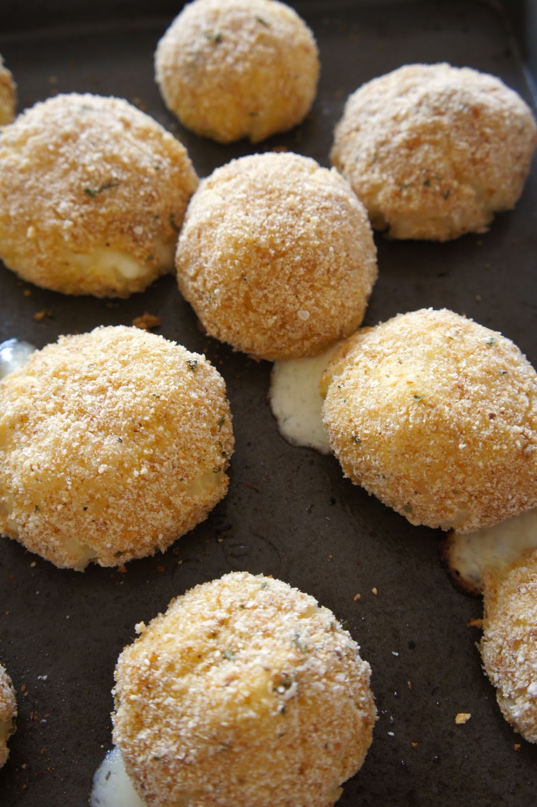 Savory Sweet and Satisfying Baked Rice Balls