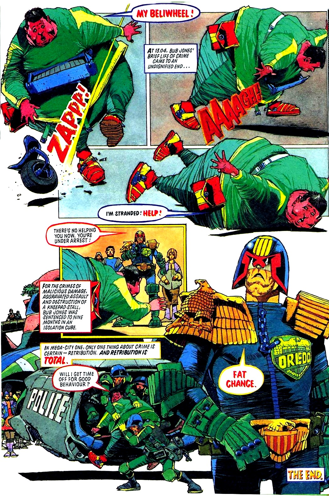 Read online Judge Dredd: The Complete Case Files comic -  Issue # TPB 5 (Part 1) - 154