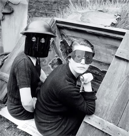 Lee+Miller,+Fire+Masks,+1944