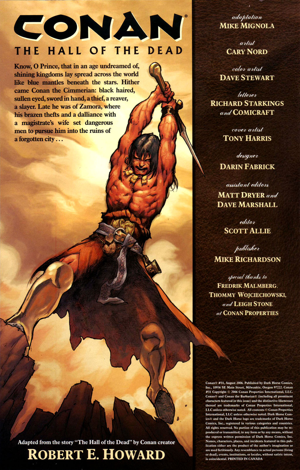 Read online Conan (2003) comic -  Issue #31 - 2