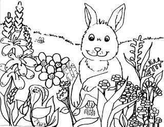 Spring Springtime coloring pages colouring coloring.filminspector.com