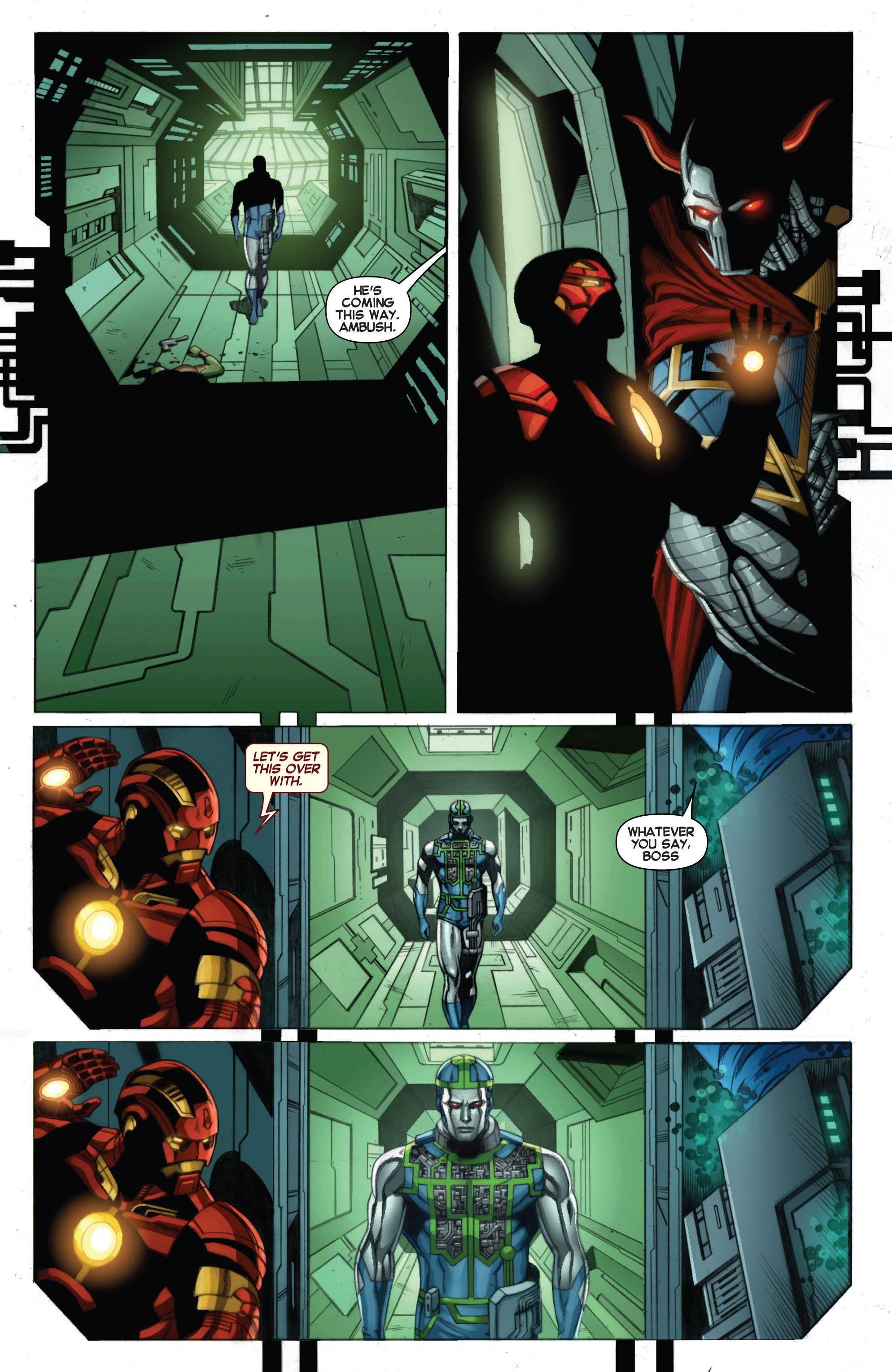 Read online Iron Man (2013) comic -  Issue #9 - 14