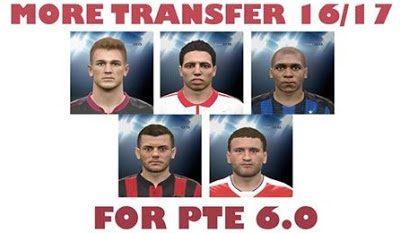 Option File PES 2016 untuk PTE Patch 6.0 Only update 4-09-2016