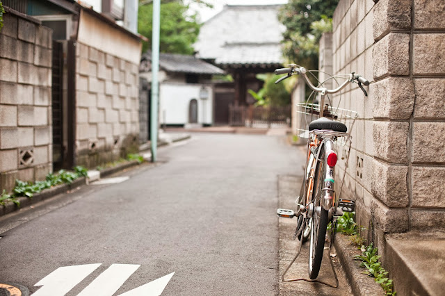 Bicicleta en Japón