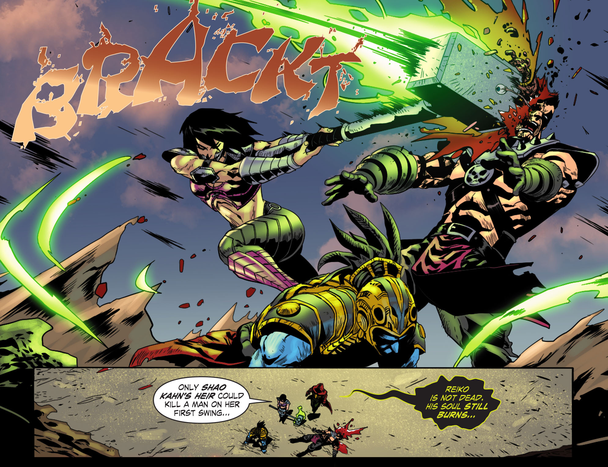 Read online Mortal Kombat X [I] comic -  Issue #26 - 14