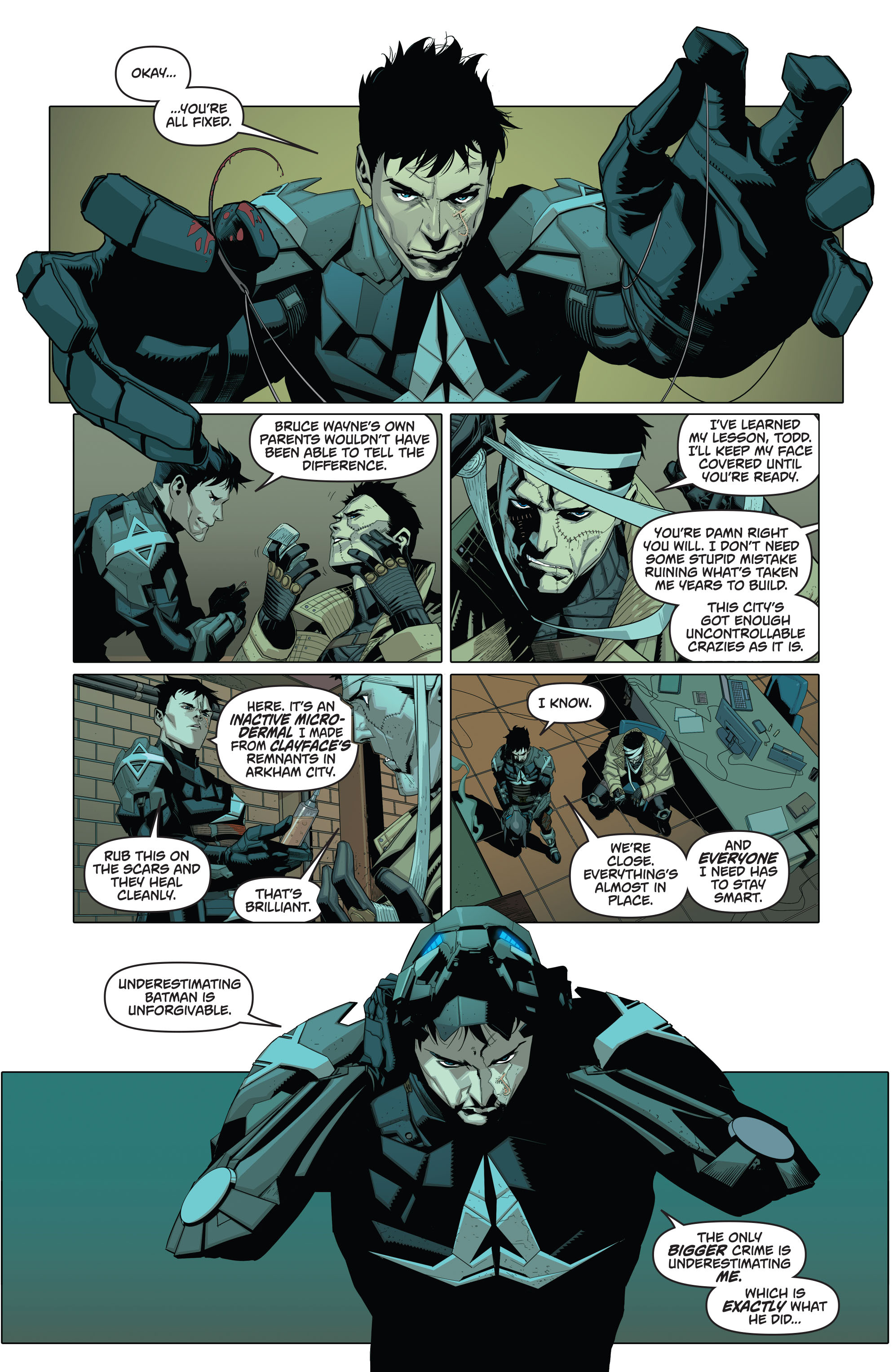 Read online Batman: Arkham Knight: Genesis comic -  Issue #1 - 23