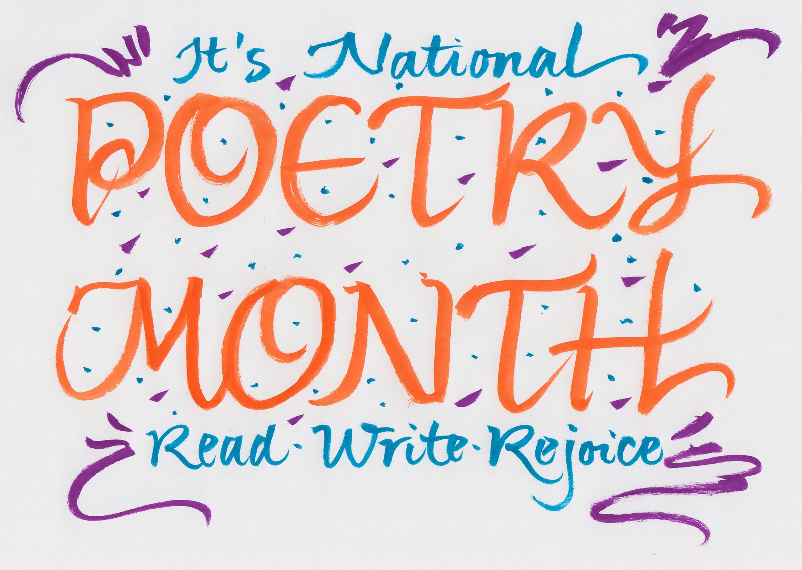 National Poetry Month 2024 Images Clip Art Toby Aeriell