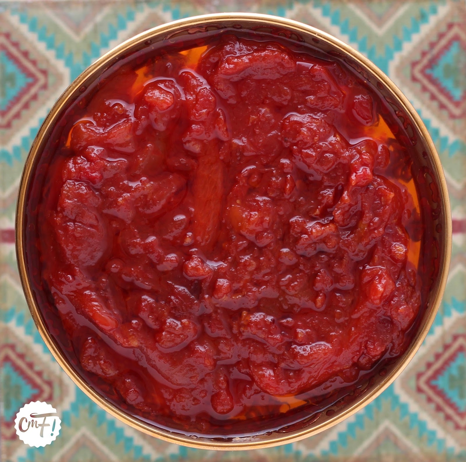 La Makbouba Salade Cuite Poivrons Tomates