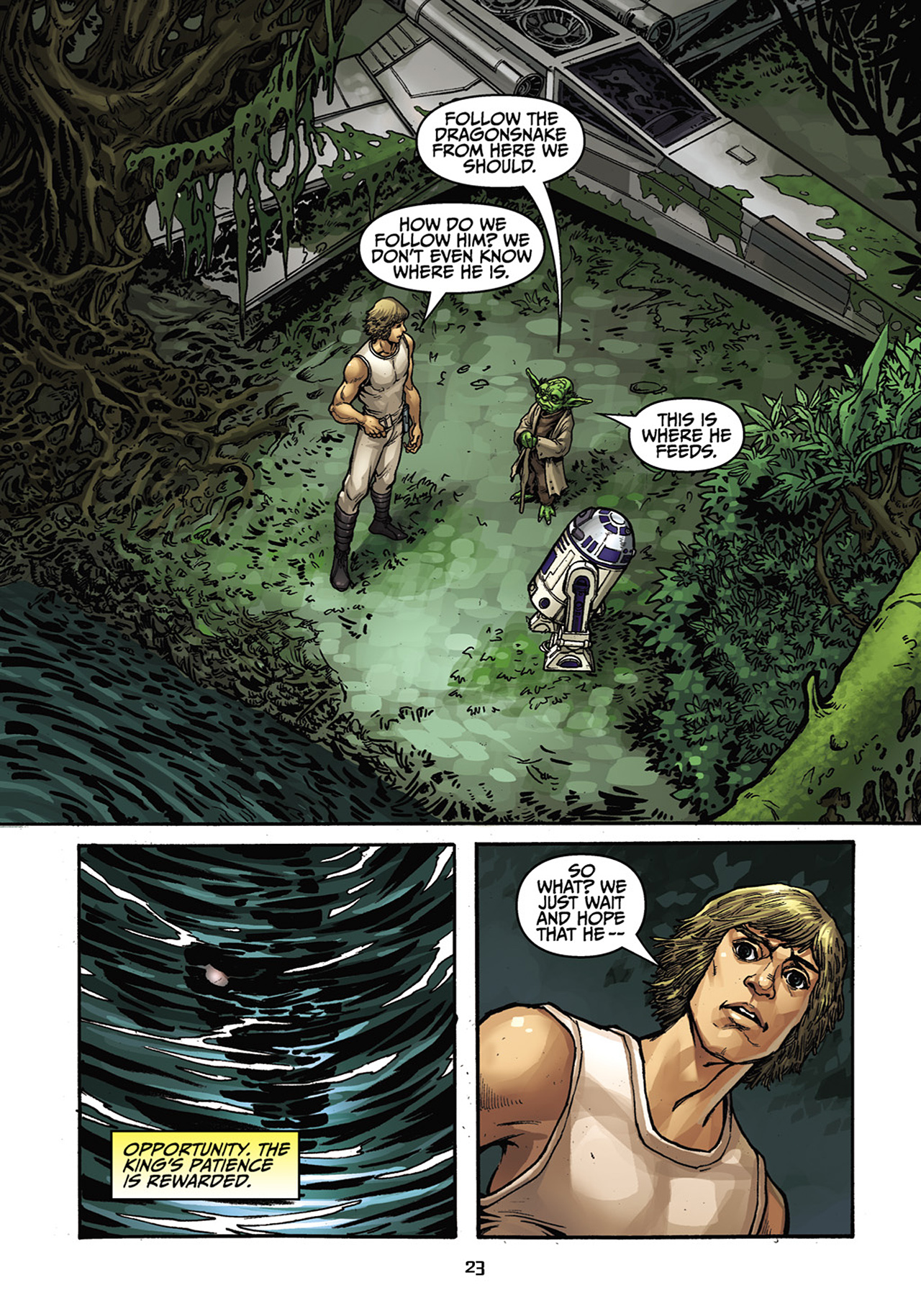 Read online Star Wars Adventures comic -  Issue # Issue Luke Skywalker and the Treasure of the Dragonsnakes - 24