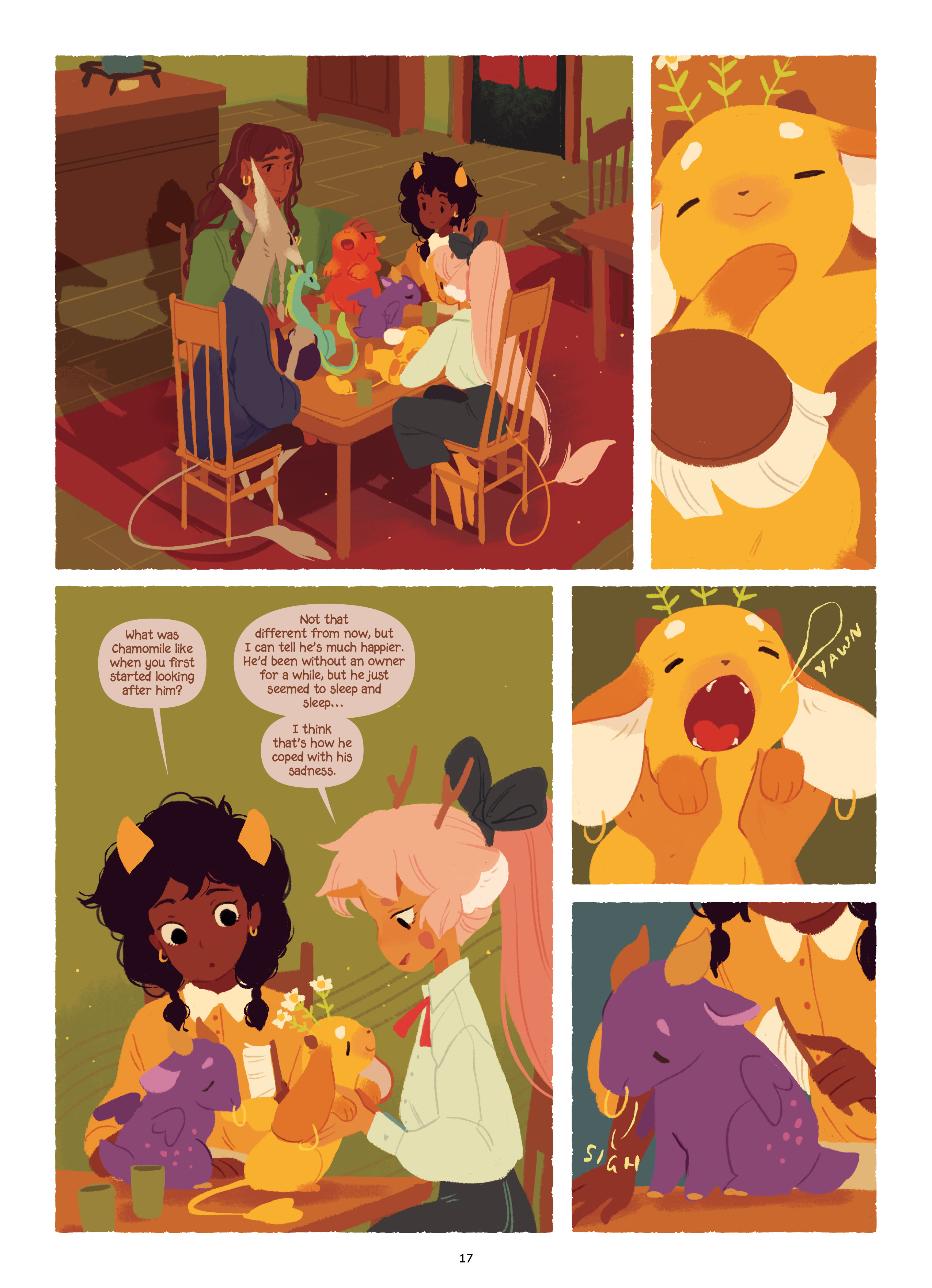 Read online The Tea Dragon Series comic -  Issue # The Tea Dragon Tapestry - 18