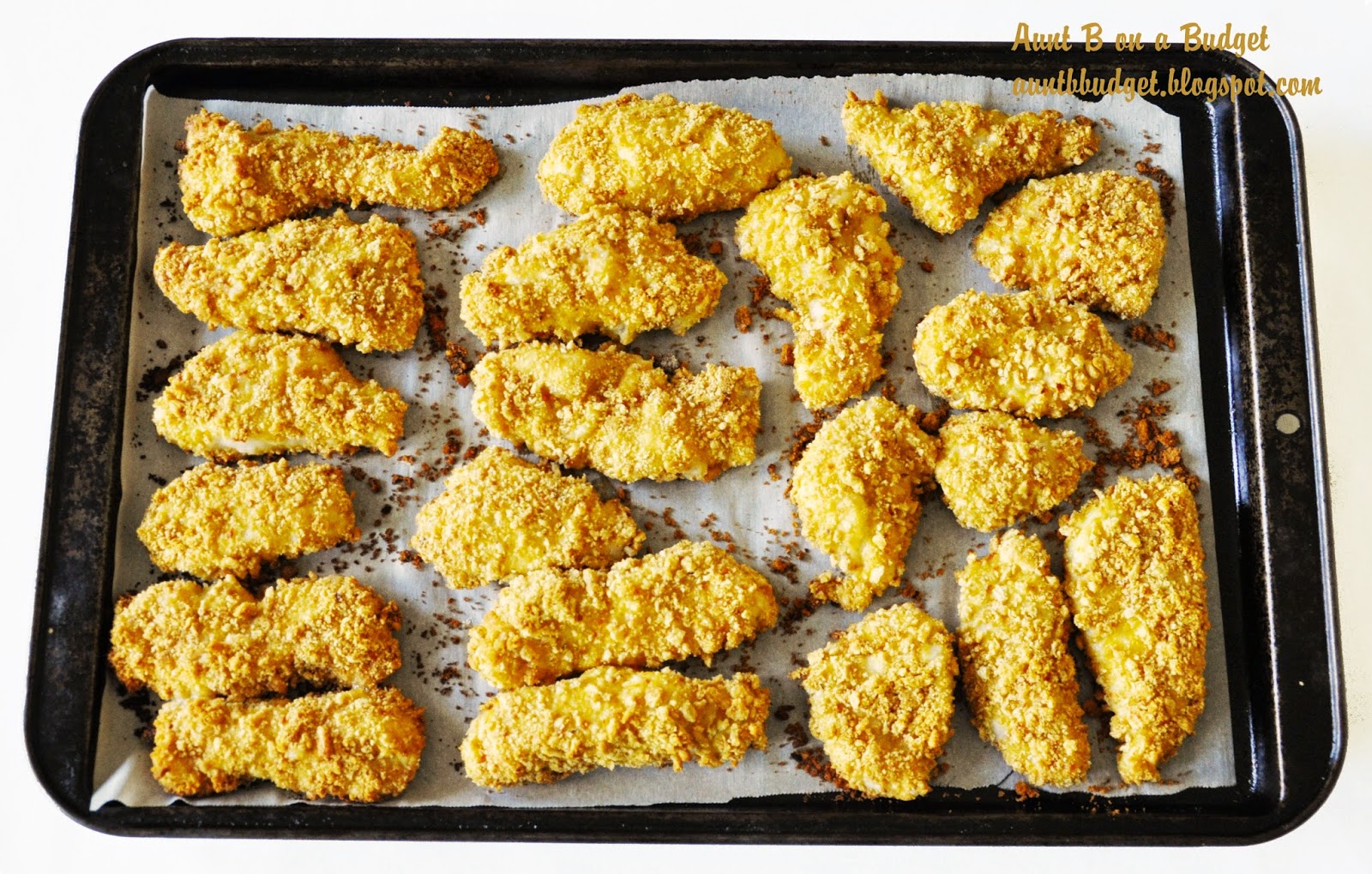 BethAnne on a Budget Crispy Homemade Chicken Strips