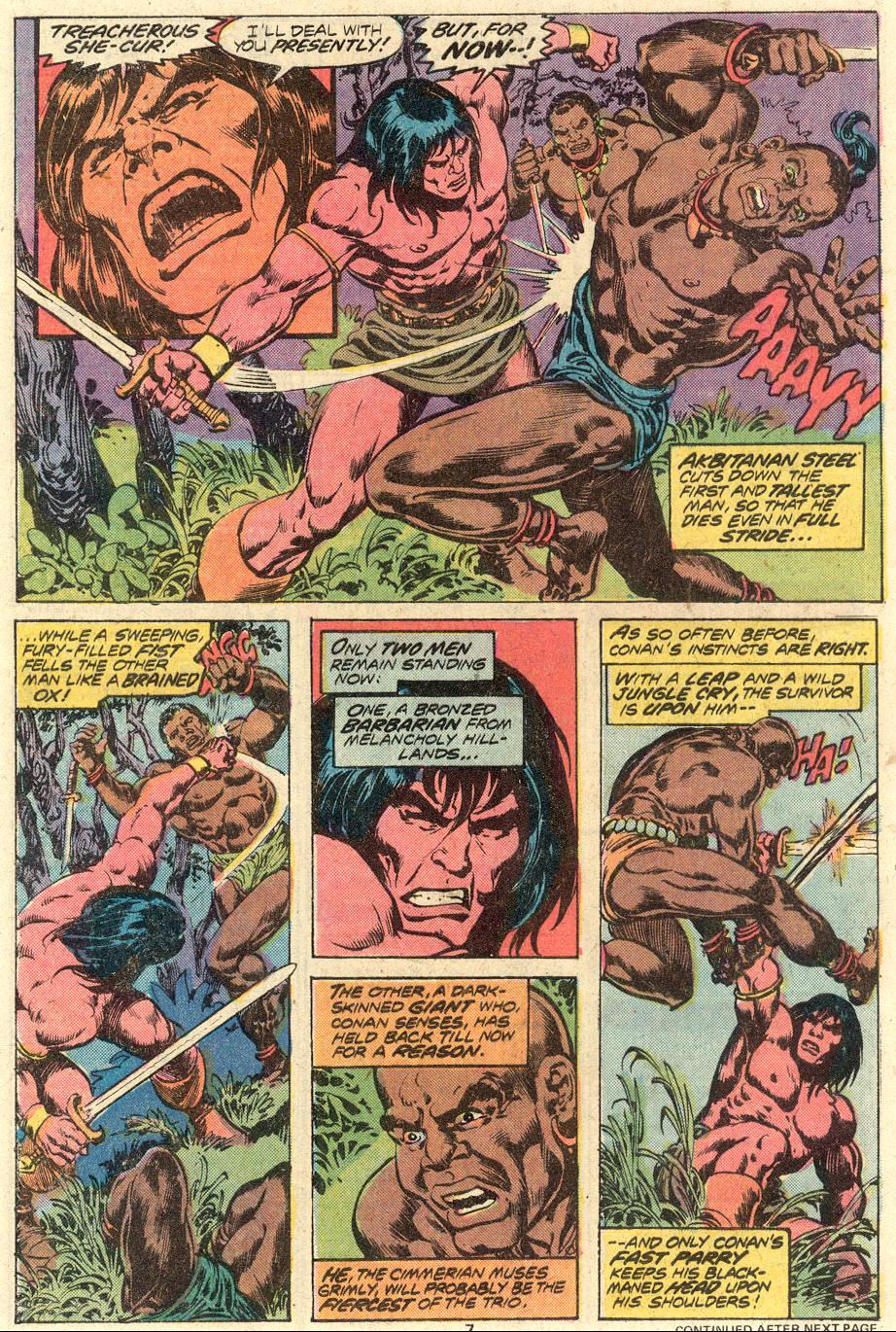 Read online Conan the Barbarian (1970) comic -  Issue #82 - 6