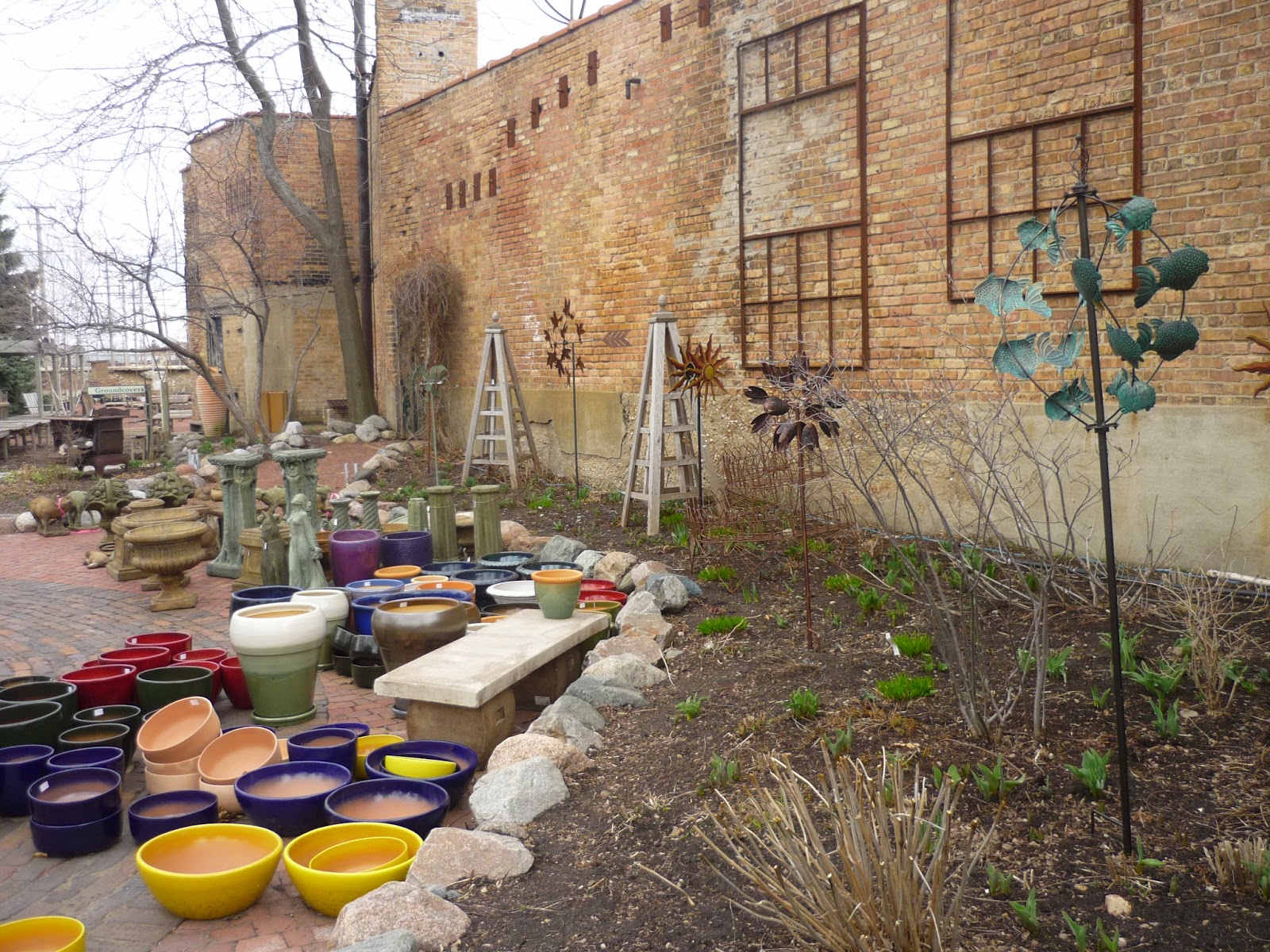 At Home in English Valley Blumen Gardens, Sycamore, Illinois