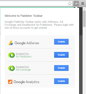 Quick & easy Adsense reports and ads management with Google Publisher Toolbar.