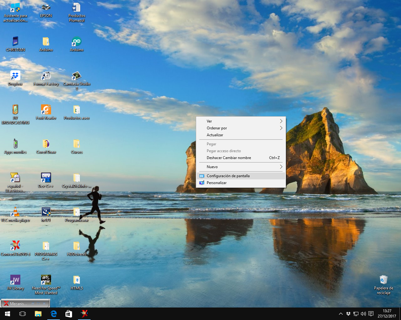 Mundo Informático Problema al extender pantallas en windows 10