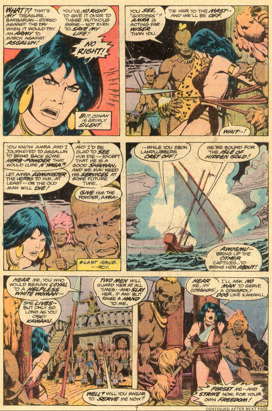 Read online Conan the Barbarian (1970) comic -  Issue #73 - 6