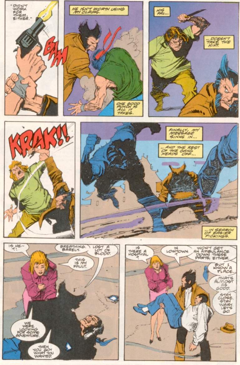 Wolverine (1988) Issue #10 #11 - English 9