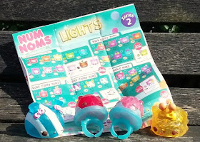 Num Noms Series 4 and Num Noms Lights Series 2.1 - Review Rings lights