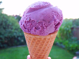 Clever, Crafty, Cookin' Mama: Blueberry Ice Cream