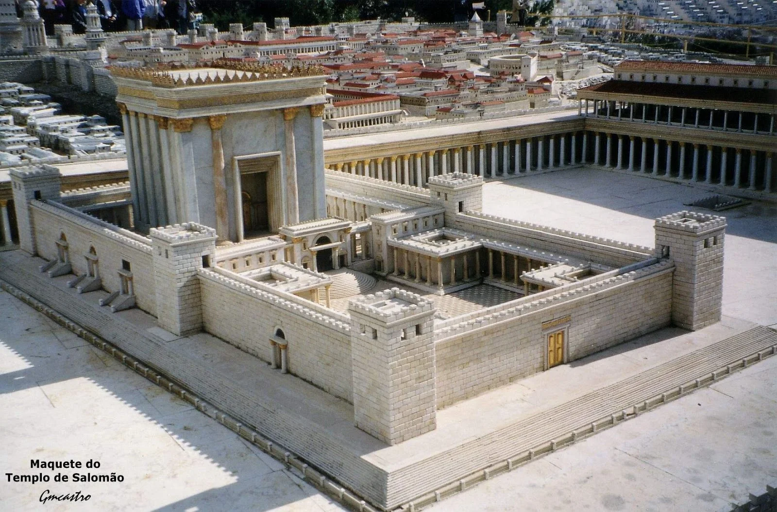 Maquete do templo de Salomão