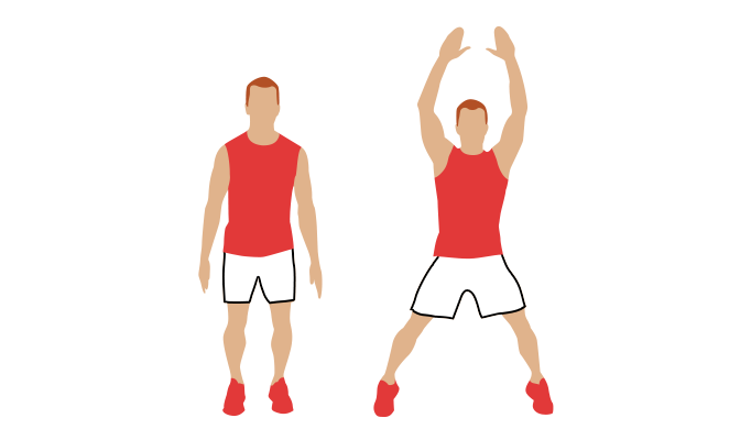 clipart jumping jacks - photo #32