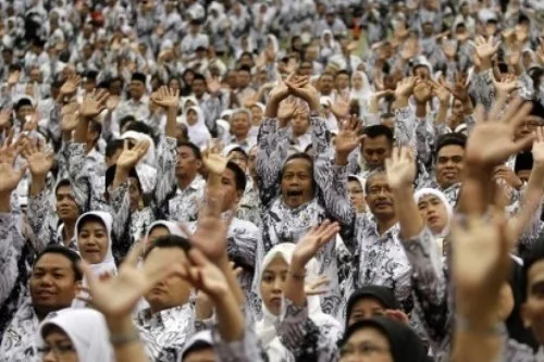 Pendidikan karakter terwujud jika guru memiliki jiwa mendidik.