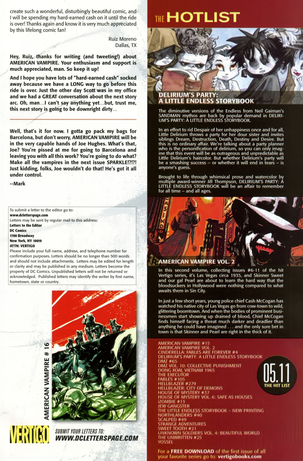 Read online American Vampire comic - Issue #15 - 22