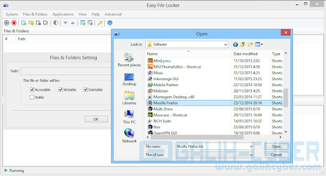Cara Mudah Mengunci Software & Folder di PC