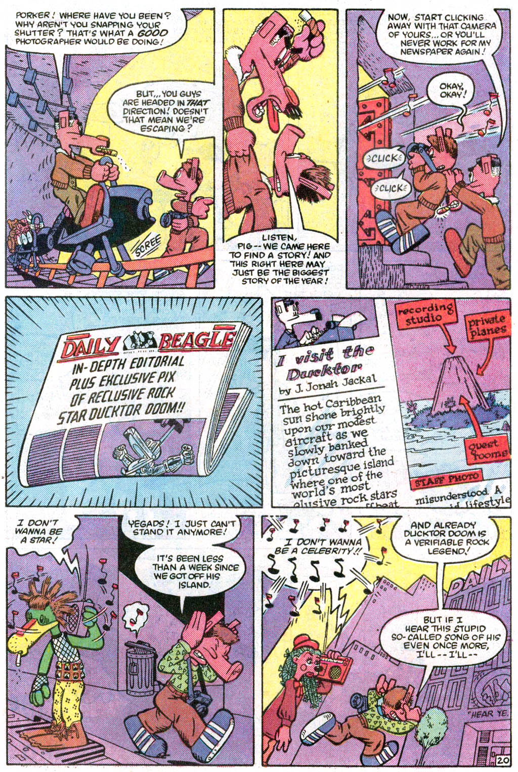 Read online Peter Porker, The Spectacular Spider-Ham comic -  Issue #1 - 21