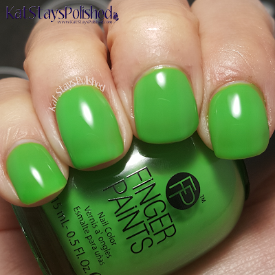 FingerPaints Tie Dye Revolution - Peace, Love, and Green | Kat Stays Polished