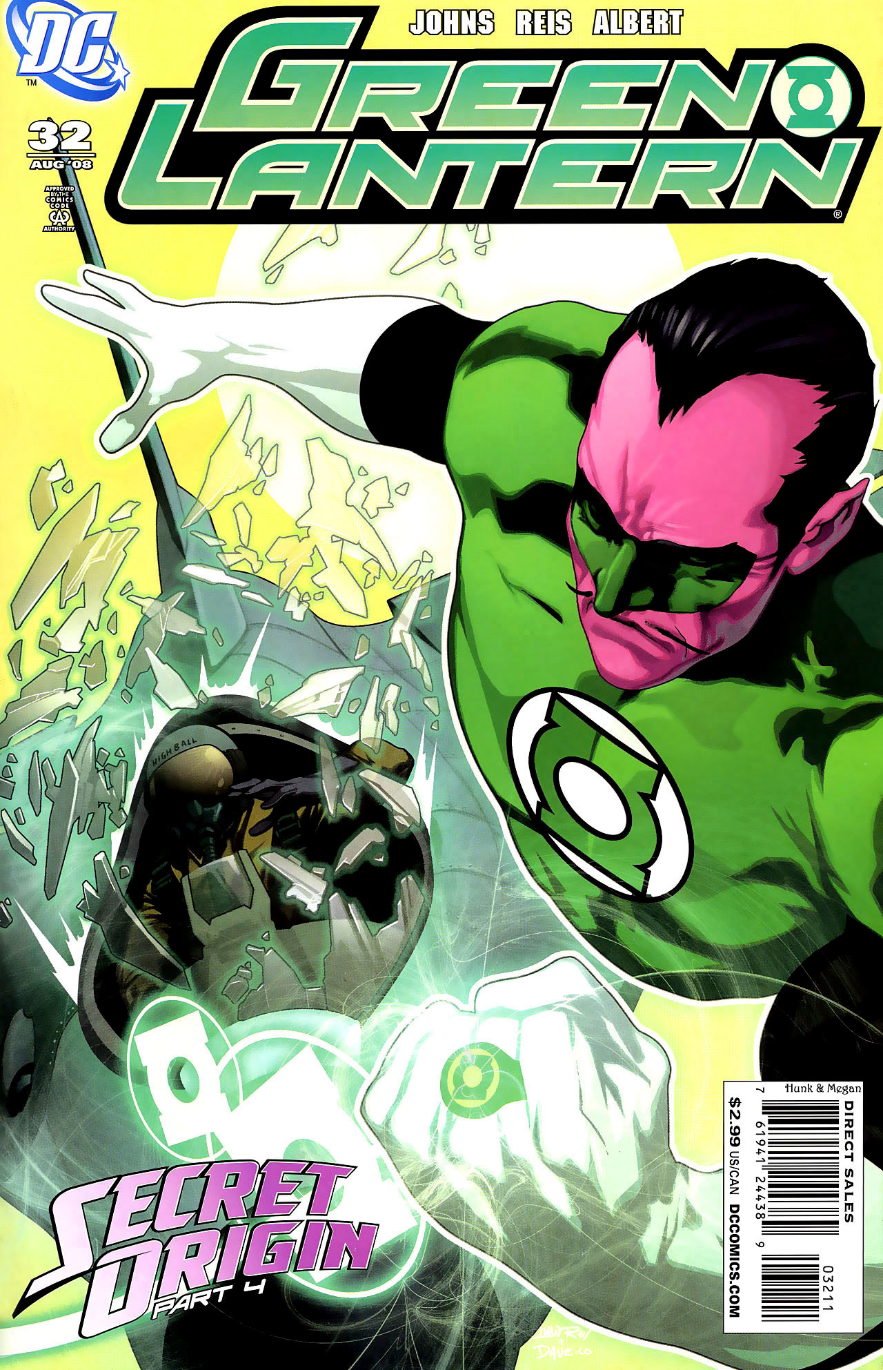 Read online Green Lantern (2005) comic -  Issue #32 - 1