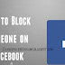 How to Block People on FB