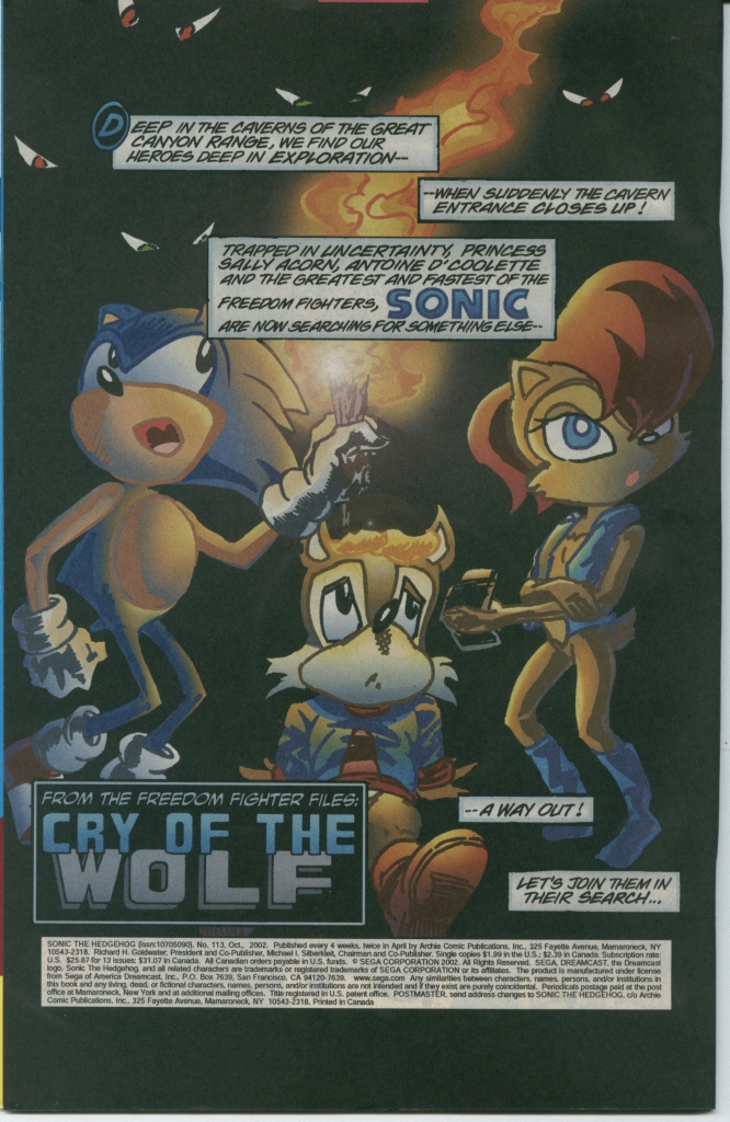 Read online Sonic The Hedgehog comic -  Issue #113 - 4