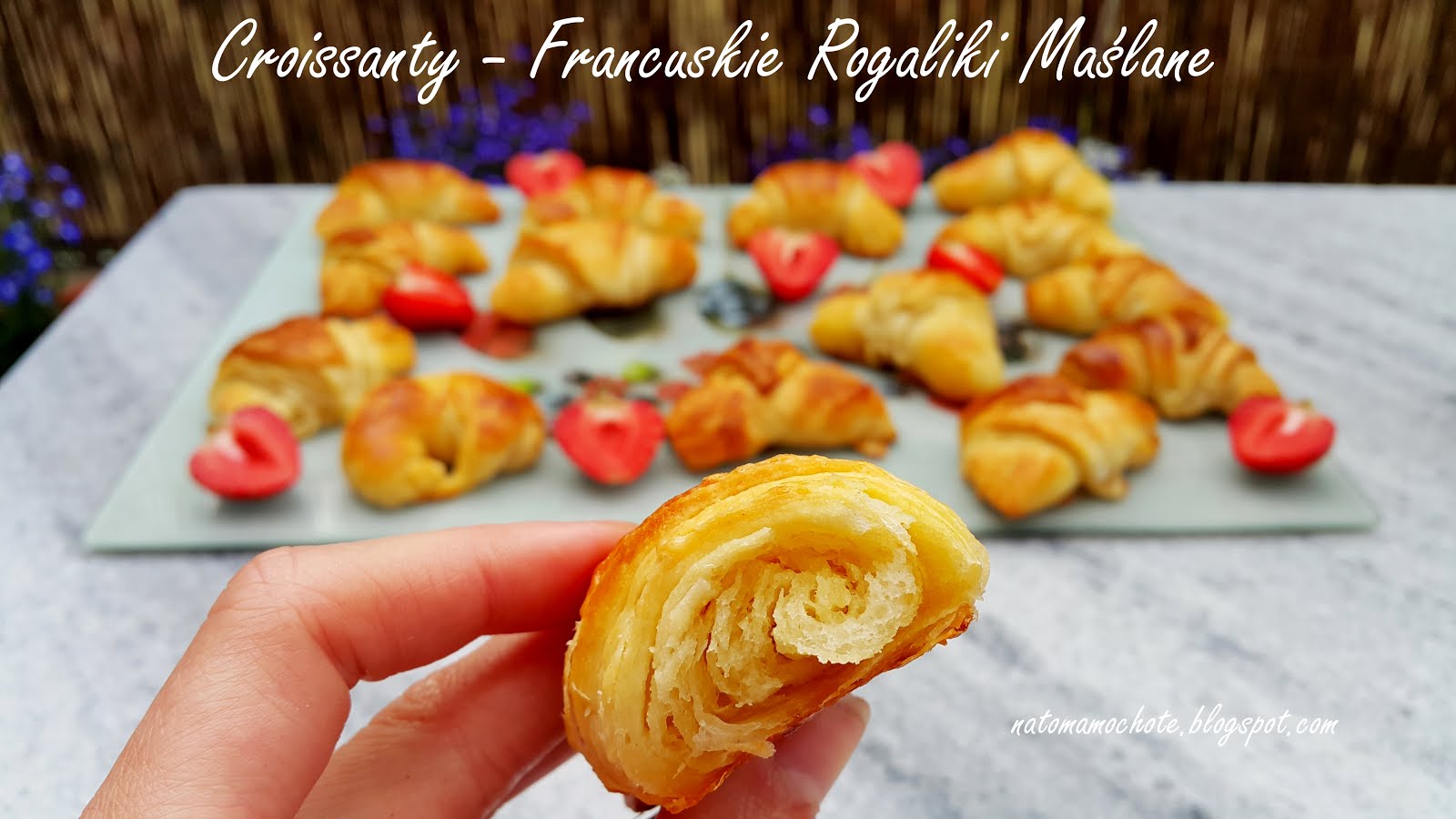Croissants - Domowe Maślane Rogaliki