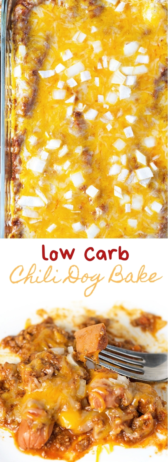 Low Carb Chili Dog Bake #healthy #lowcarb
