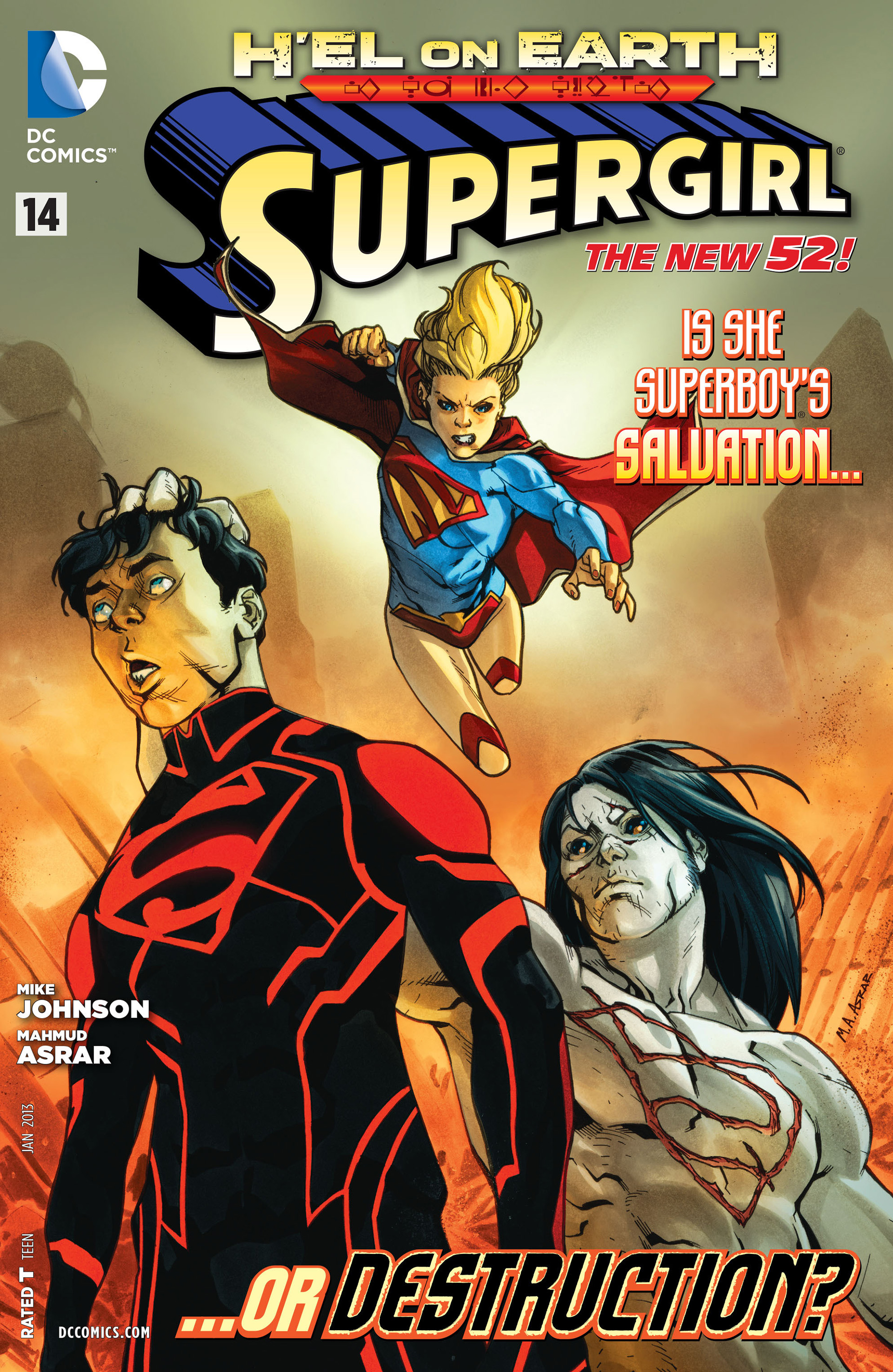 Read online Supergirl (2011) comic -  Issue #14 - 1
