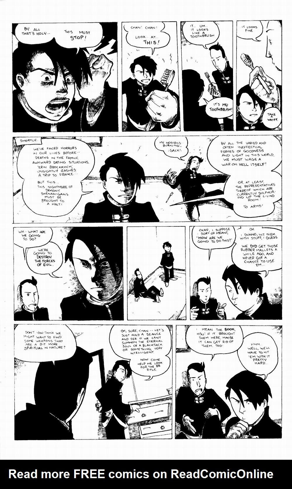Read online Hsu and Chan comic -  Issue #2 - 13