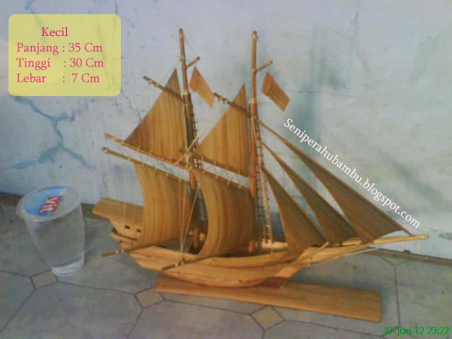  Miniatur  Perahu  Bambu  Harga