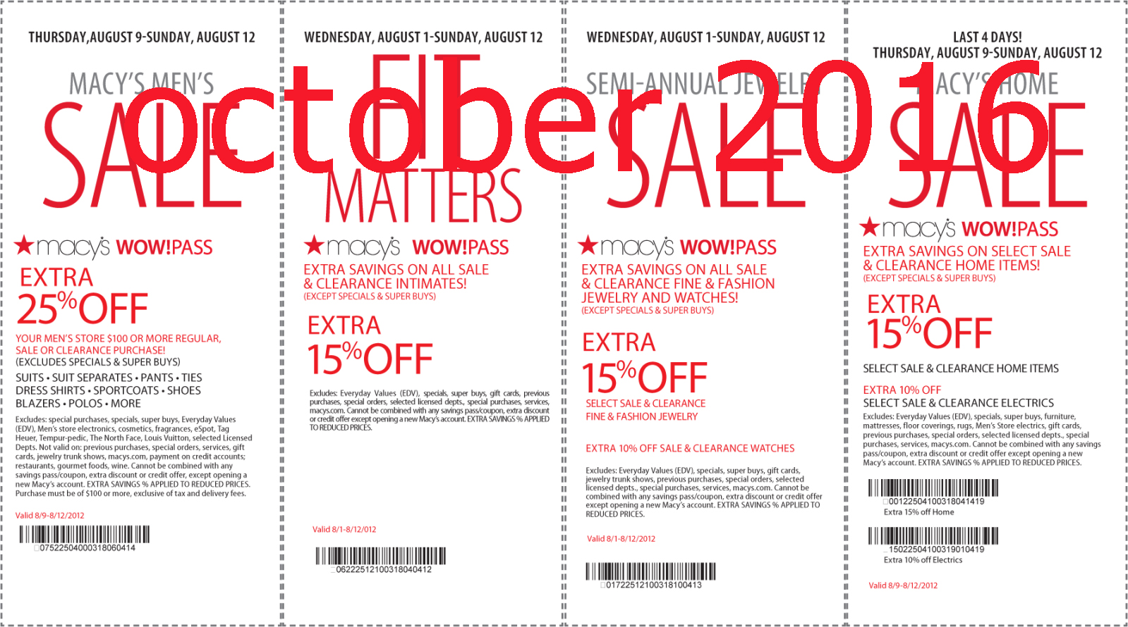Free Printable Coupons: Macy&#39;s Coupons