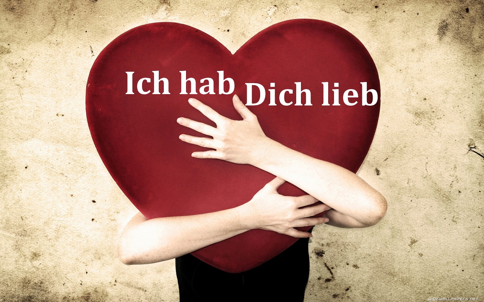 Mein schatz lieb ich habe dich Ich Liebe