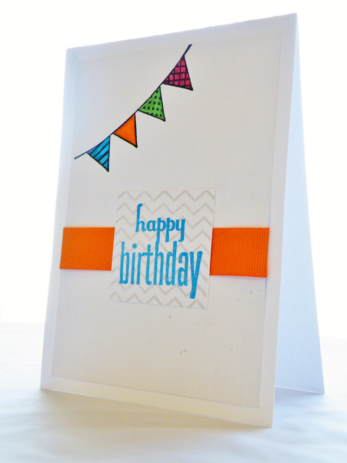 The Crafty Housewife Birthday Card, Anniversary Card & Thankful Card